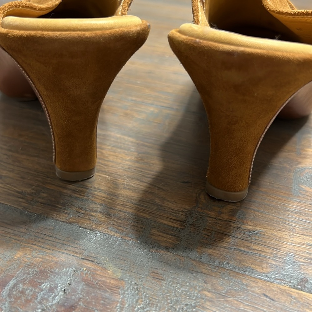 Vintage Cole Haan Devon Clog Mules Size 9B - Picture 8 of 9